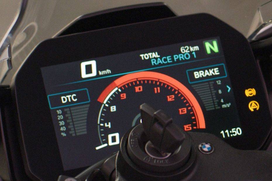 BMW S 1000 RR Console View BMW S 1000 RR Console View