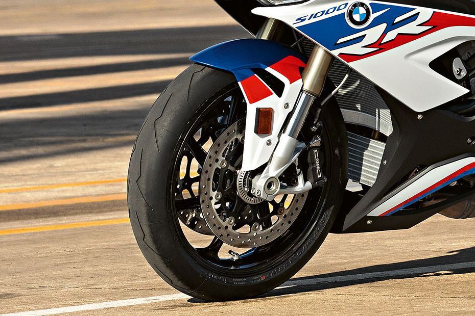 BMW S 1000 RR Front Tyre View BMW S 1000 RR Front Tyre View
