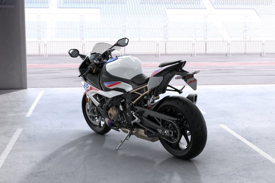 BMW S 1000 RR Slant Back Side View Right BMW S 1000 RR Slant Back Side View Right