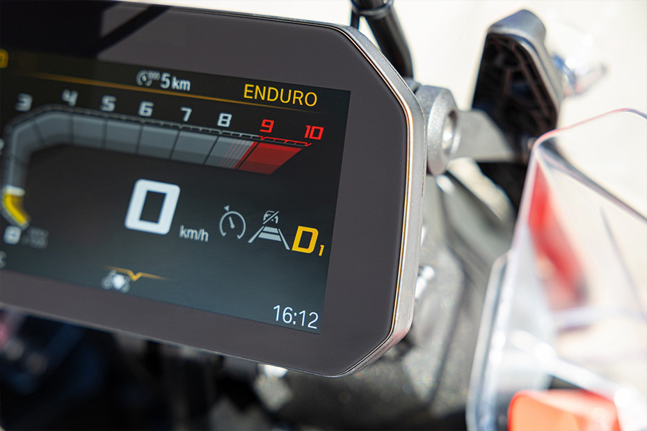 BMW R 1300 GS Adventure Console View