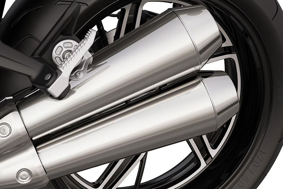 BMW R 12 NineT Exhaust View