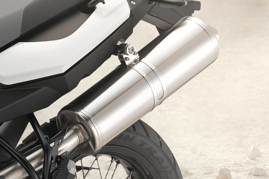 BMW F 800 GS Exhaust View