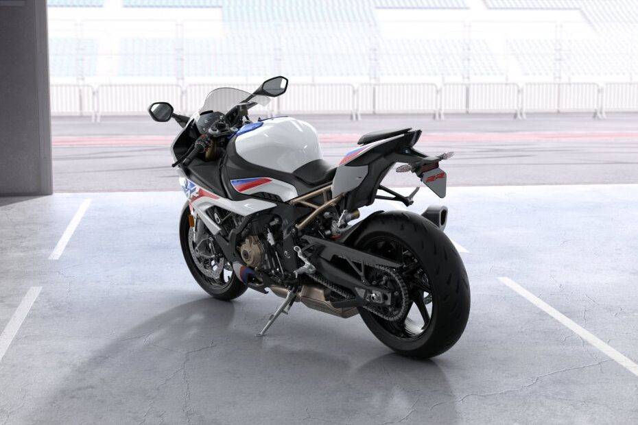 BMW S 1000 RR M Package Slant Back Side View Right BMW S 1000 RR M Package Slant Back Side View Right