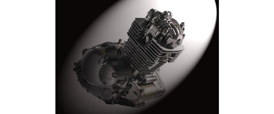 Daelim XTR 200 Engine View