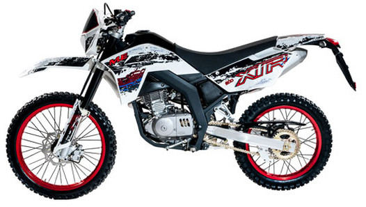 Daelim XTR 200 Left Side View Full Image