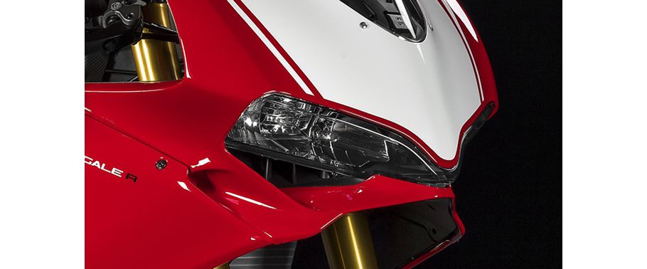 Ducati Panigale R Head Light View Ducati Panigale R Head Light View