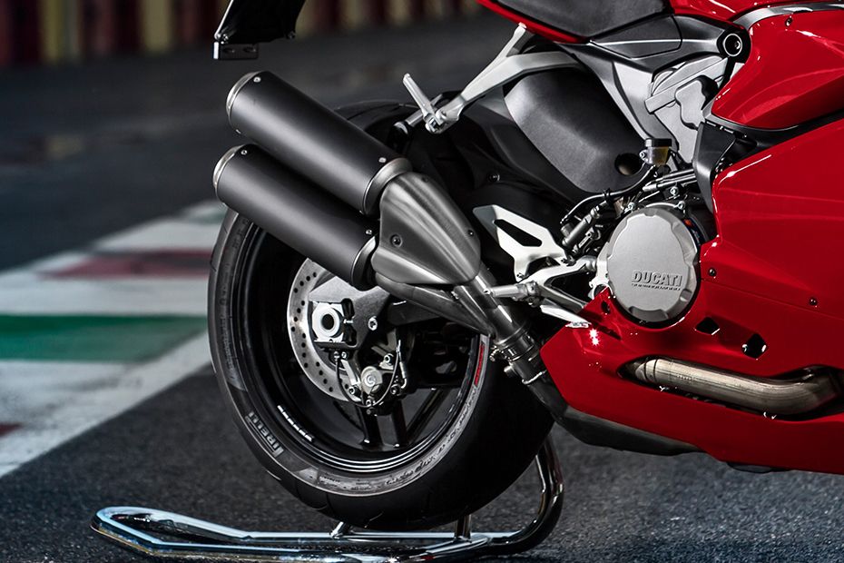 Ducati 959 Panigale Exhaust View