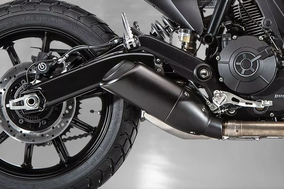 Ducati Scrambler Sixty2 Exhaust View Ducati Scrambler Sixty2 Exhaust View