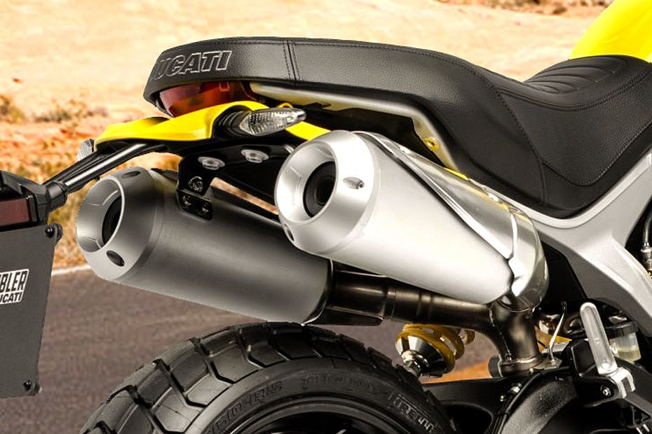 Ducati Scrambler 1100 Exhaust View Ducati Scrambler 1100 Exhaust View