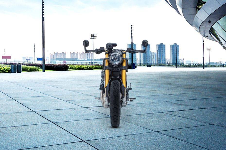 Ducati Scrambler 1100 Front View Full Image Ducati Scrambler 1100 Front View Full Image