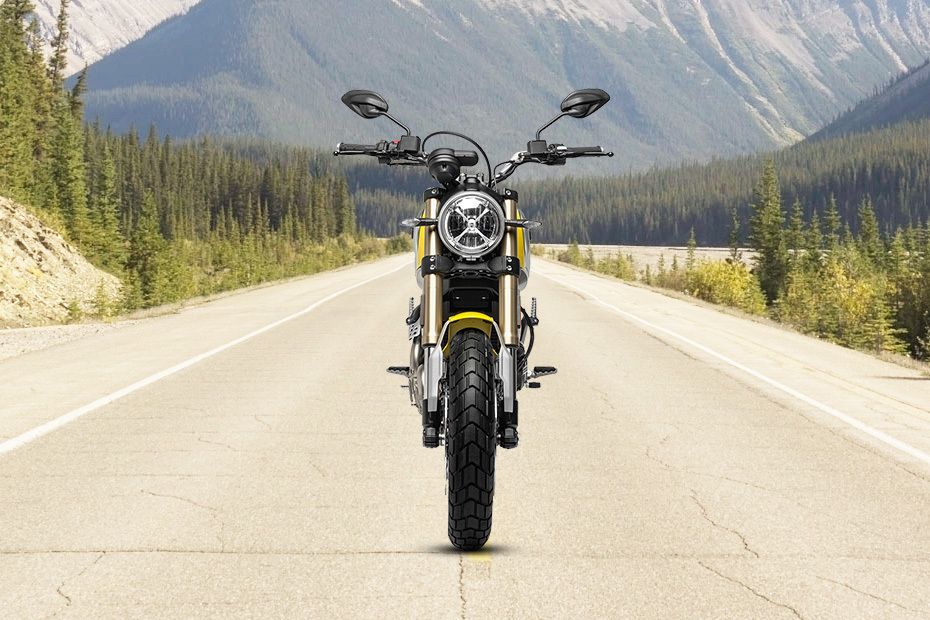 Ducati Scrambler 1100 Front View Full Image Ducati Scrambler 1100 Front View Full Image