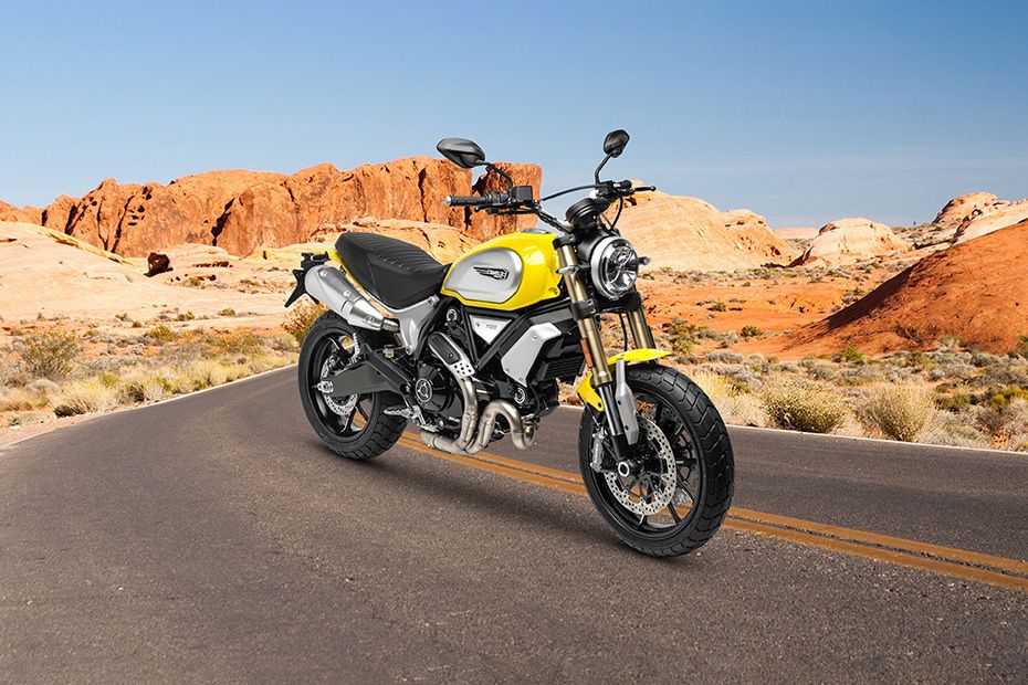 Ducati Scrambler 1100 Slant Rear View Full Image Ducati Scrambler 1100 Slant Rear View Full Image