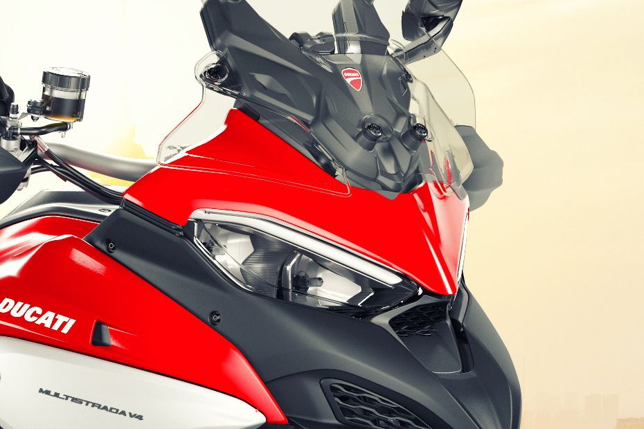 Ducati Multistrada V4 Head Light View Ducati Multistrada V4 Head Light View