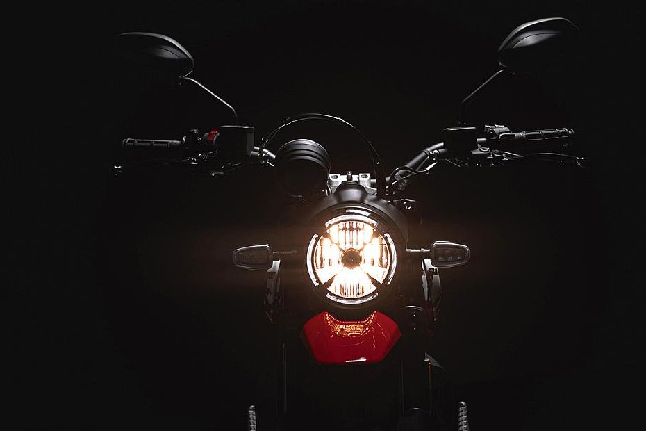 Ducati Scrambler Urban Motard Head Light View Ducati Scrambler Urban Motard Head Light View