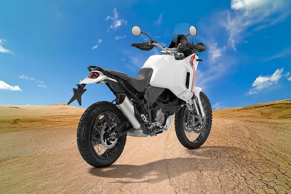 Ducati Desert X Back Side View Ducati Desert X Back Side View