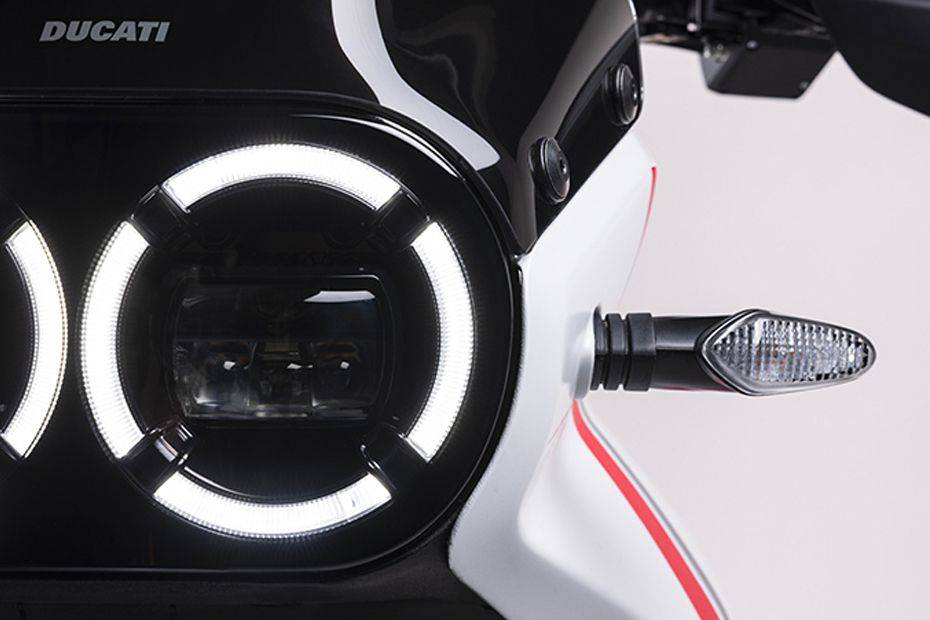 Ducati Desert X Head Light View Ducati Desert X Head Light View