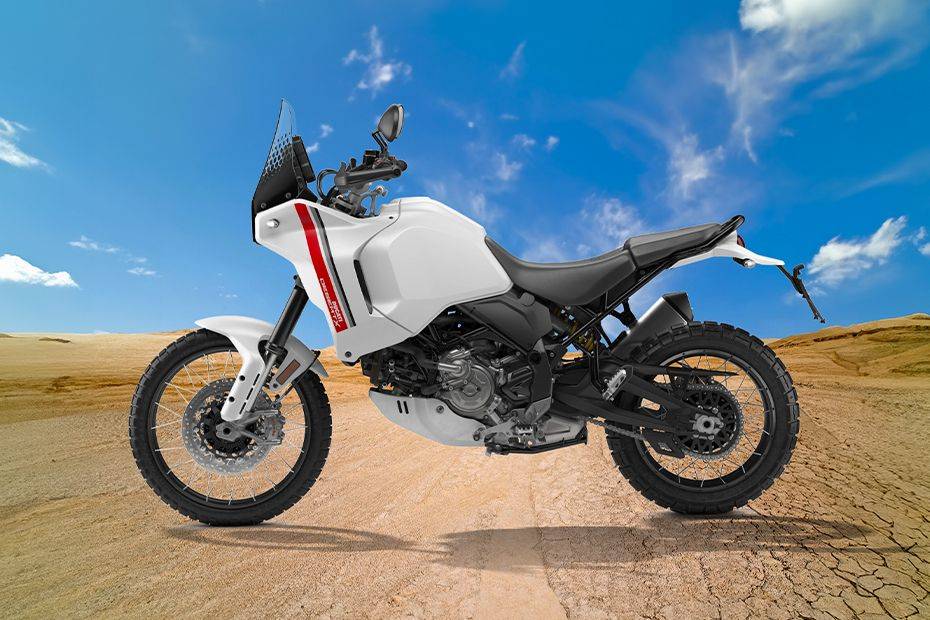 Ducati Desert X Left Side View Full Image Ducati Desert X Left Side View Full Image