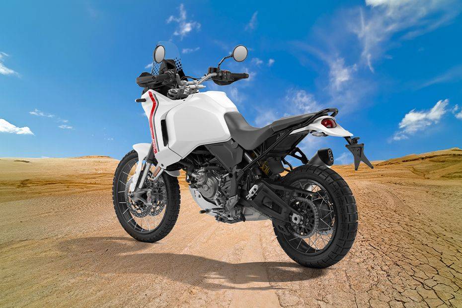 Ducati Desert X Slant Back Side View Right Ducati Desert X Slant Back Side View Right