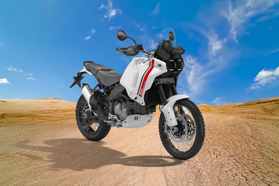 Ducati Desert X Slant Rear View Full Image Ducati Desert X Slant Rear View Full Image