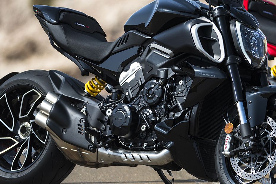 Ducati Diavel V4 Engine View
