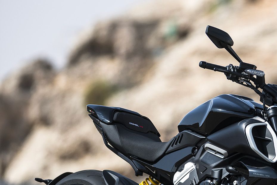 Ducati Diavel V4 Rider Seat View