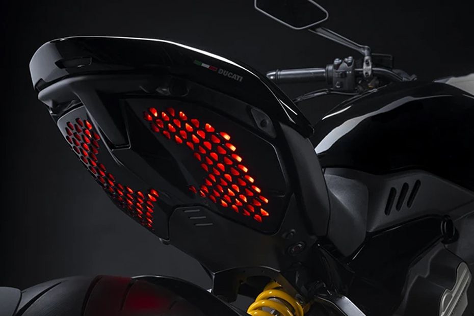 Ducati Diavel V4 Tail Light View