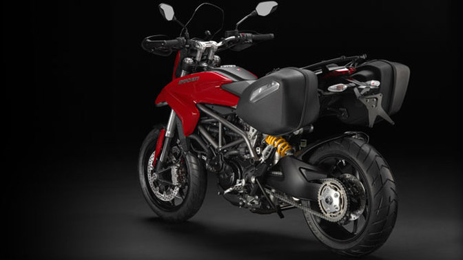 Ducati Hyperstrada Back Side View