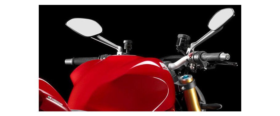Ducati Monster 1200 Handle Bar View