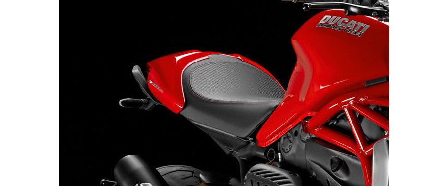 Ducati Monster 1200 Rider Seat View