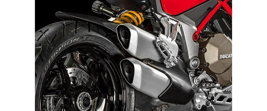 Ducati Multistrada Exhaust View Ducati Multistrada Exhaust View