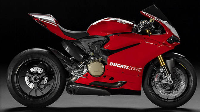 ducati 1199 panigale right side view(full image)