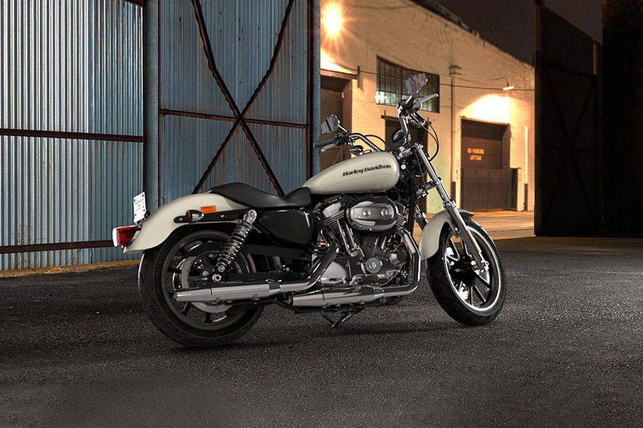 Harley-Davidson SuperLow Back Side View Harley-Davidson SuperLow Back Side View