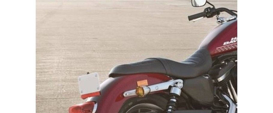 Harley-Davidson 883 Roadster Rider Seat View