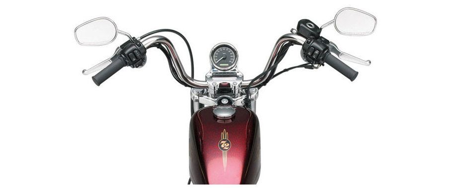 Harley-Davidson Seventy-Two Handle Bar View