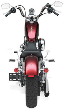 Harley-Davidson Seventy-Two Rear Viewfull Image