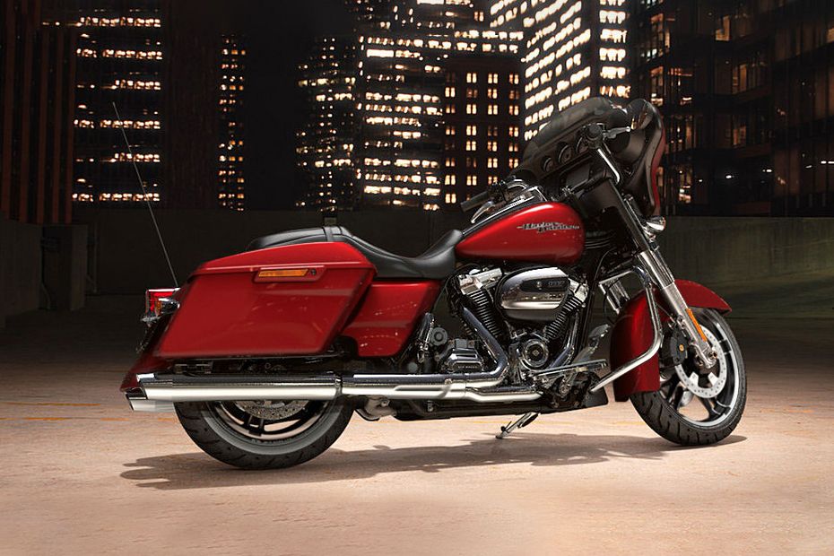 Harley-Davidson Street Glide Back Side View Harley-Davidson Street Glide Back Side View