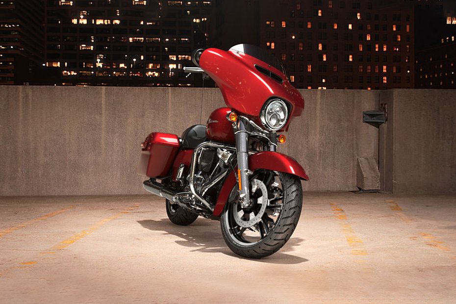 Harley-Davidson Street Glide Slant Upfront View Harley-Davidson Street Glide Slant Upfront View