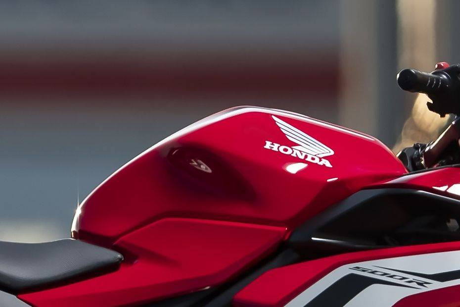 Honda CBR500R Fuel Tank View Honda CBR500R Fuel Tank View