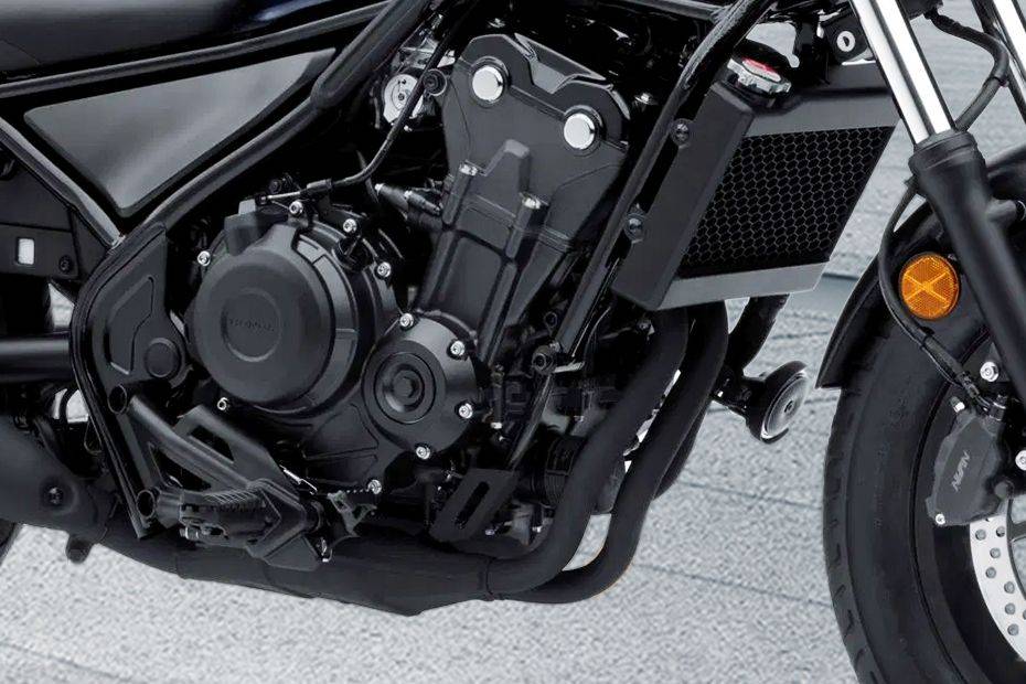 Honda Rebel 500 Engine View Honda Rebel 500 Engine View