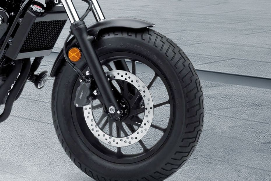Honda Rebel Front Tyre View Honda Rebel Front Tyre View