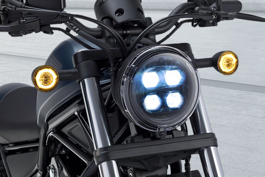 Honda Rebel Head Light View Honda Rebel Head Light View