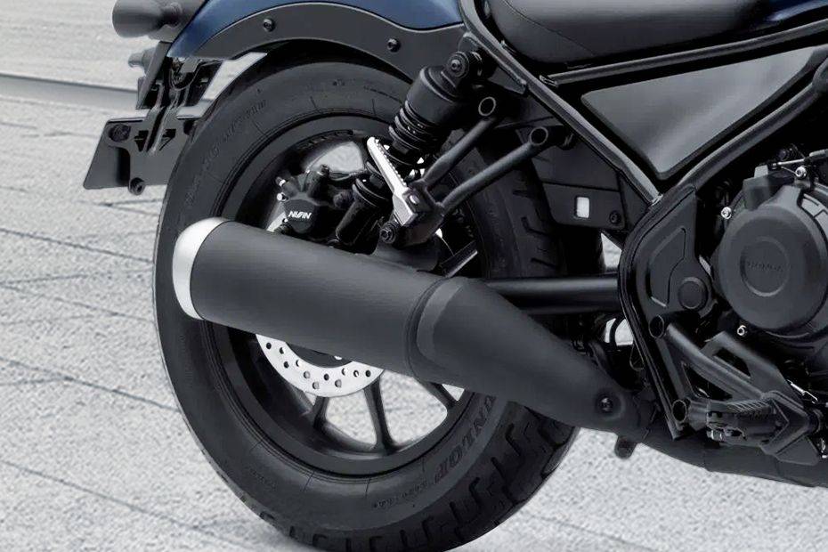 Honda Rebel 500 Silencer Honda Rebel 500 Silencer