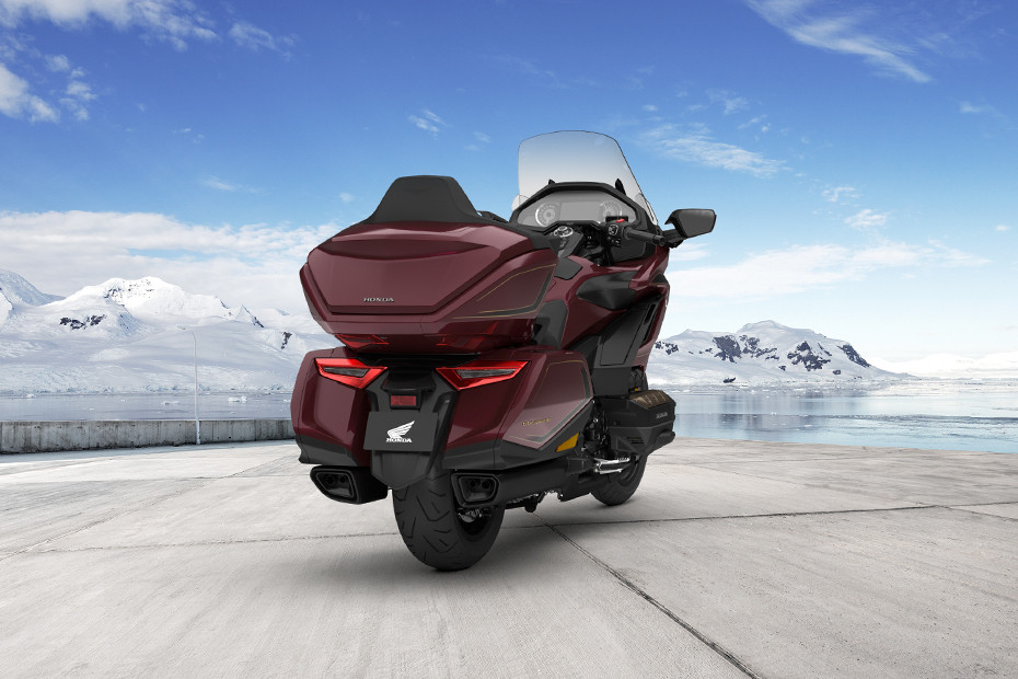 Honda Goldwing Tour Back Side View Honda Goldwing Tour Back Side View