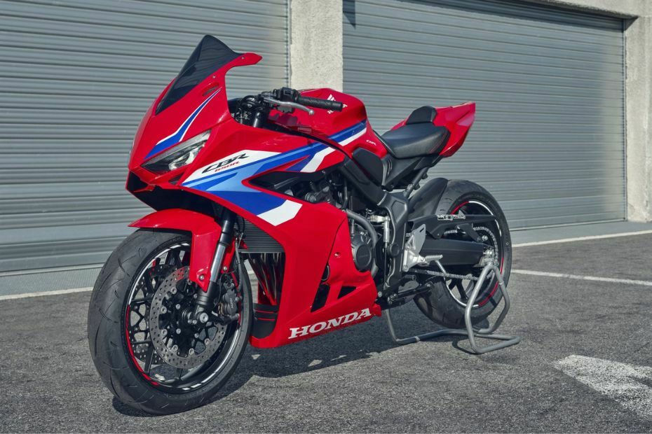 Honda CBR650R Slant Rear View Full Image