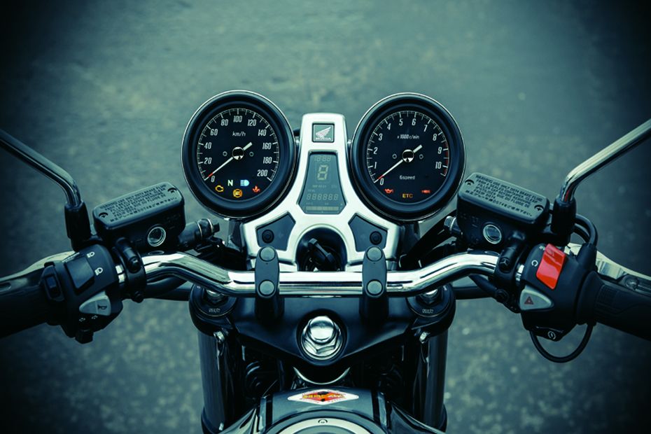 Honda CB1100 RS Console View Honda CB1100 RS Console View