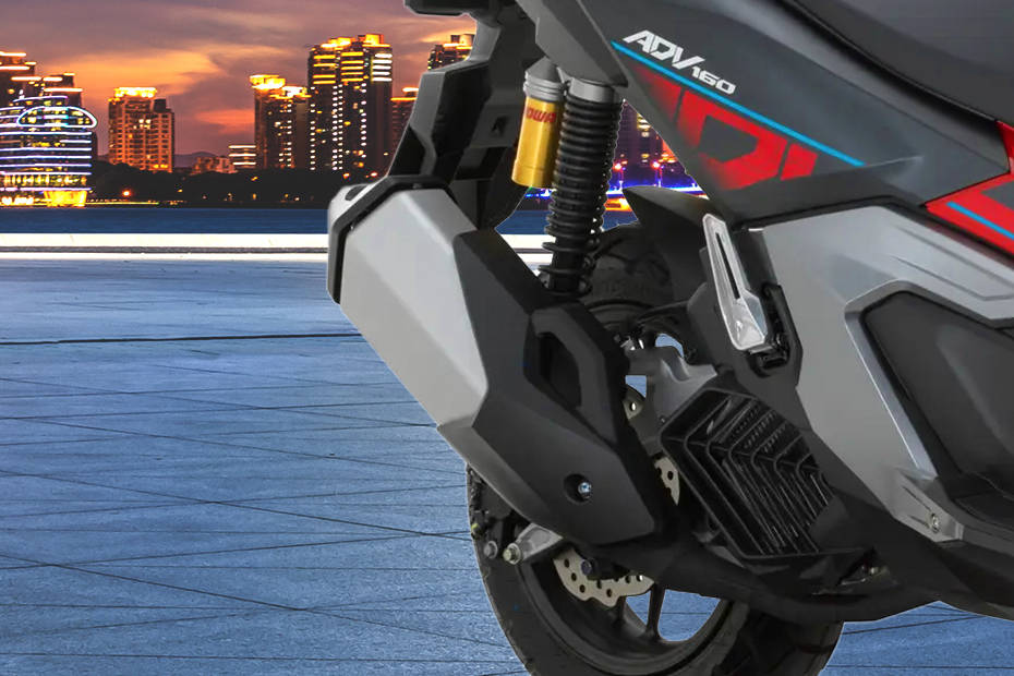 Honda ADV160 Exhaust View Honda ADV160 Exhaust View