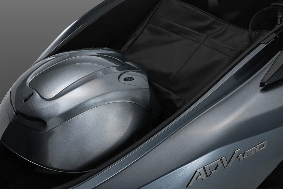 Honda ADV160 Seat Storage Side View