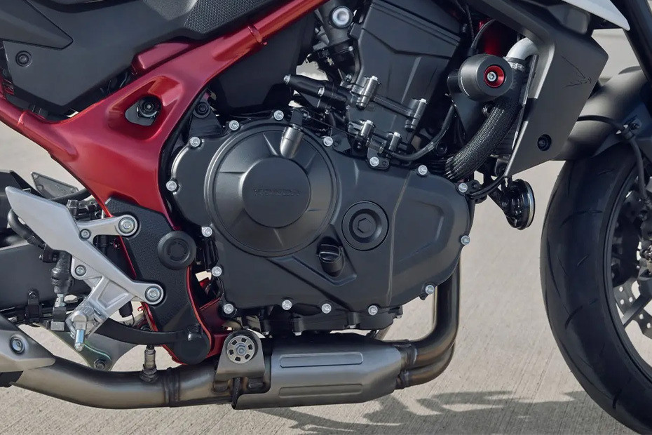 Honda CB750 Engine View