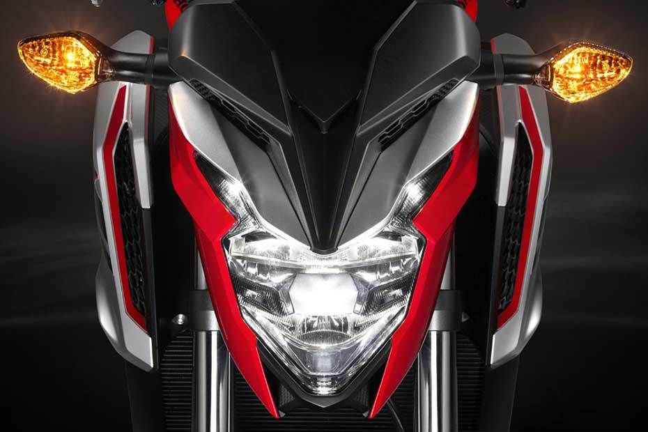 Honda CB650F Head Light View