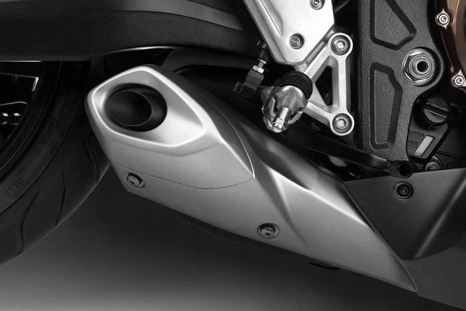 Honda CBR650F Exhaust View